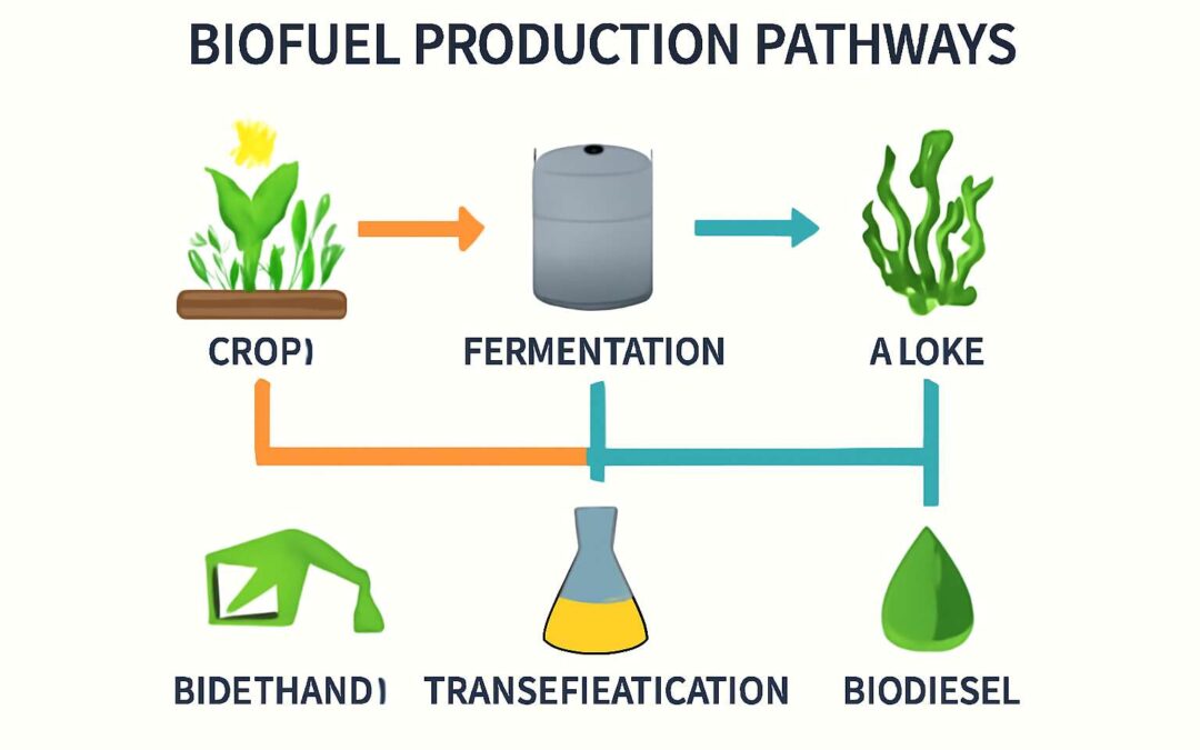 Unveiling the biofuels diagram: a visual roadmap to greener energy