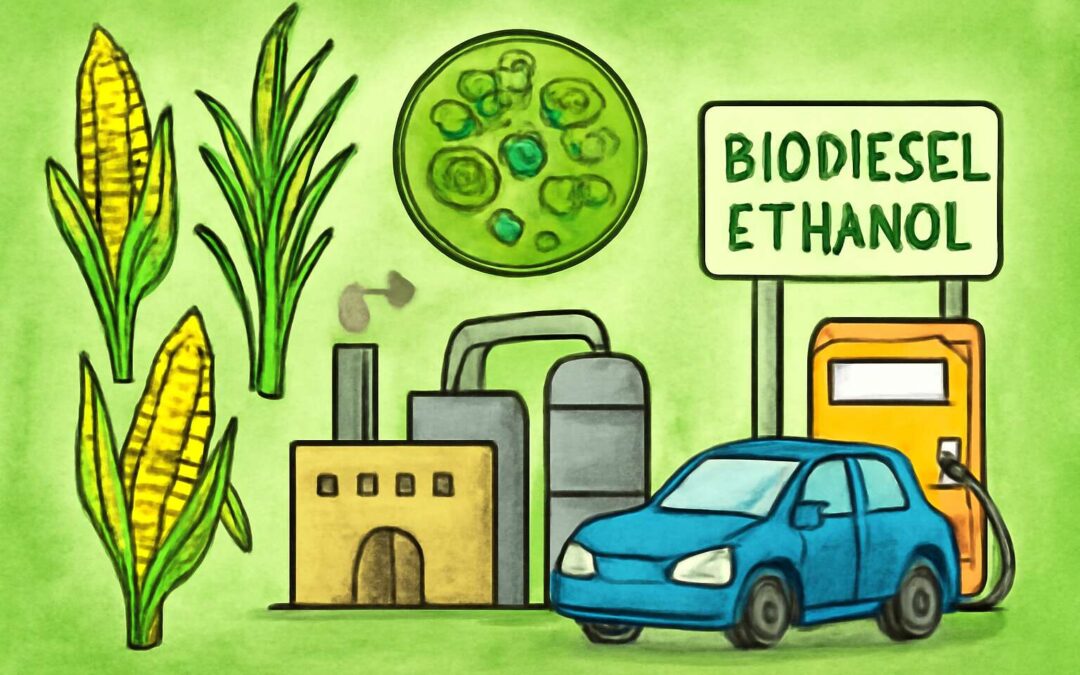 The Art of biofuels drawing: Exploring sustainable energy through illustration