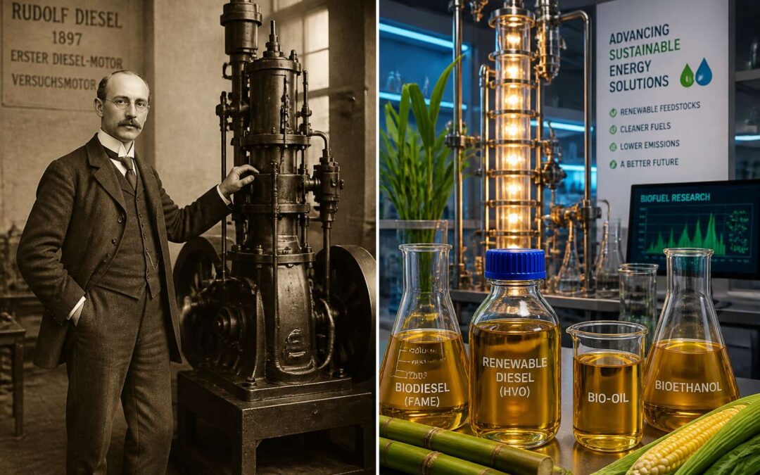 Who discovered biofuels? A brief history of renewable fuel pioneers.