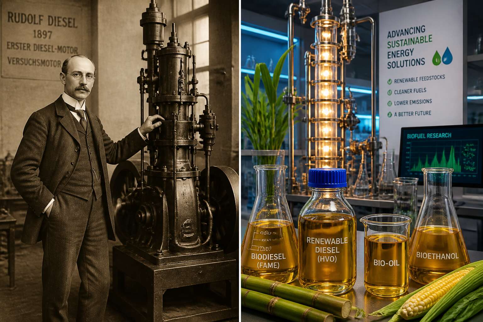 who discovered biofuels